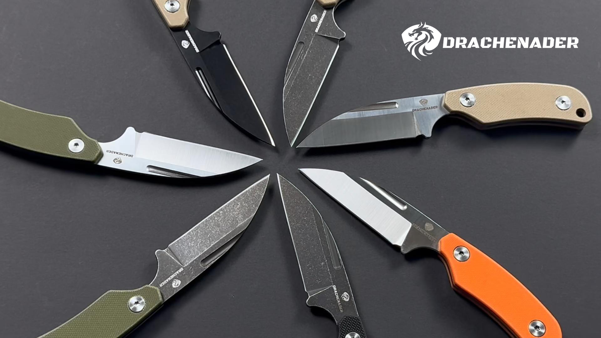 Amazon.com : DRACHENADER Neck knife Full Tang Knife with D2 Steel